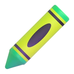 Ilustração 3D de material escolar