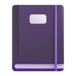 Ilustração 3D de material escolar