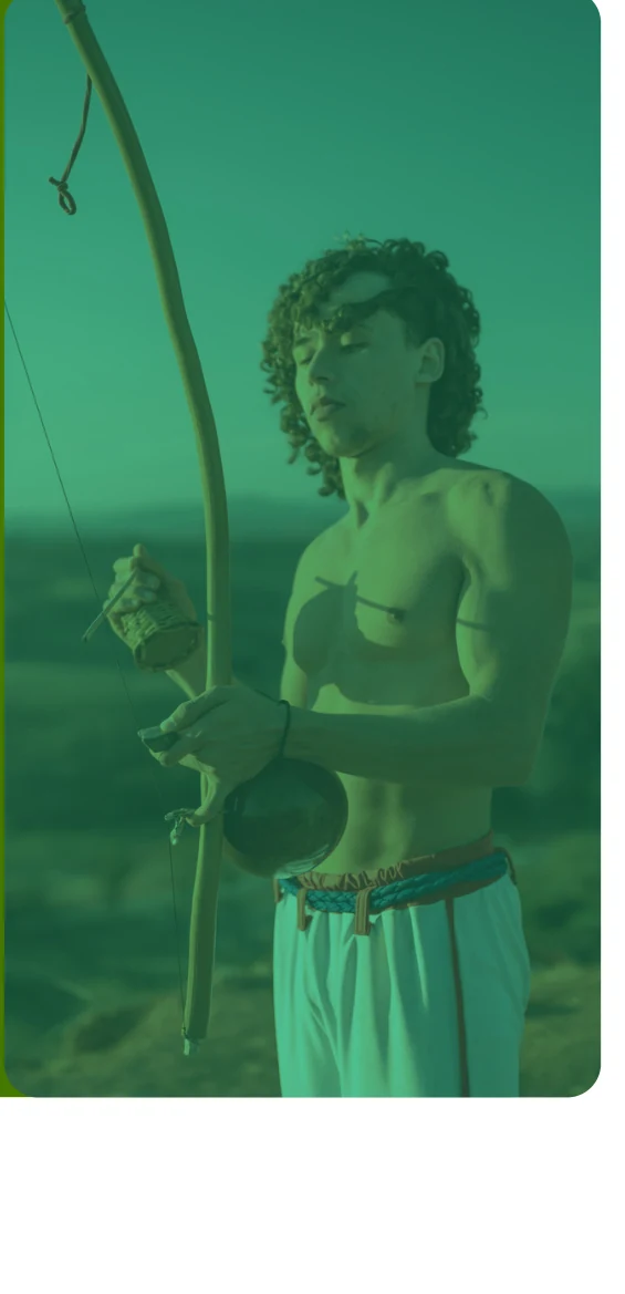 Prática de capoeira